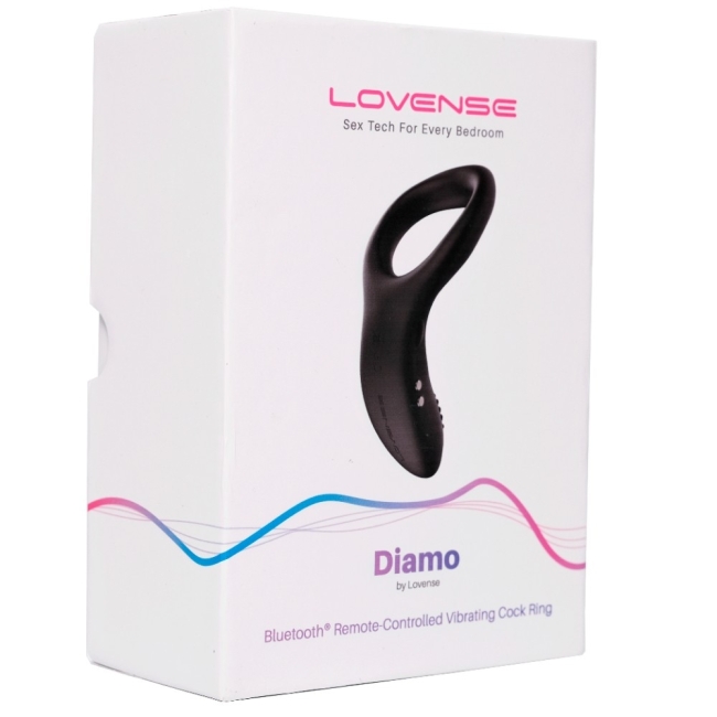 Lovense Diamo Akıllı Telefon Uyumlu Titreşimli Penis Halkası