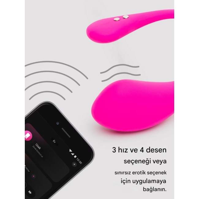 Lovense Lush 3 Telefon&Tablet Kontrol Vibratör
