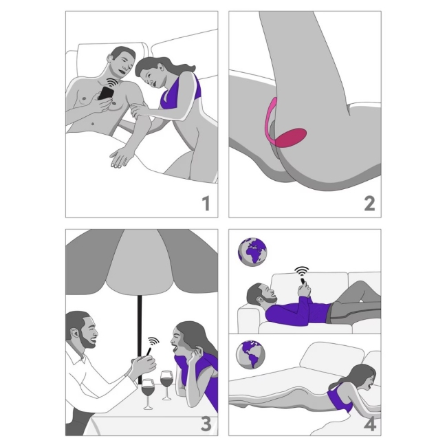 Lovense Lush 3 Telefon&Tablet Kontrol Vibratör