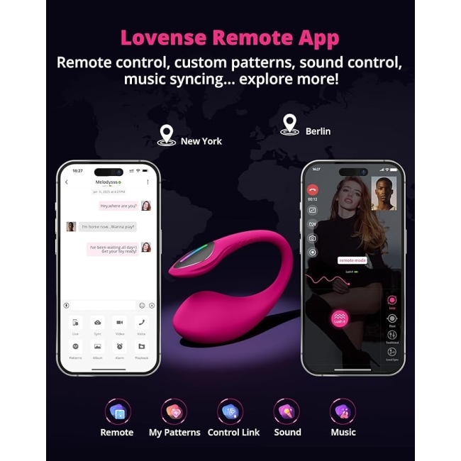 Lovense Lush 4 Telefon&Tablet Kontrol Vibratör