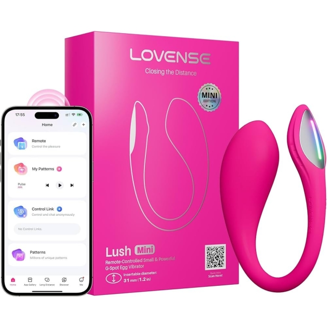 Lovense Lush Mini Telefon&Tablet Kontrol Vibratör