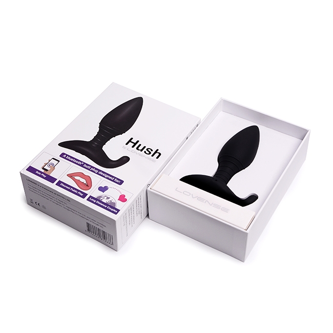 Lovense Hush Wifi İle Akıllı Telefon ve Tablet Kontrolü Sağlayan 38 Mm Anal Plug