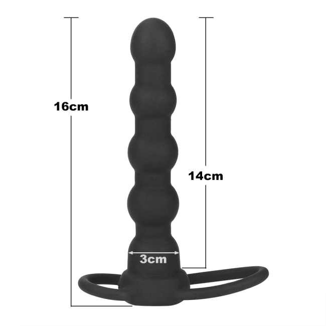 Lovetoy Double Prober Titreşimli Anal Vibratör Plug LV2619