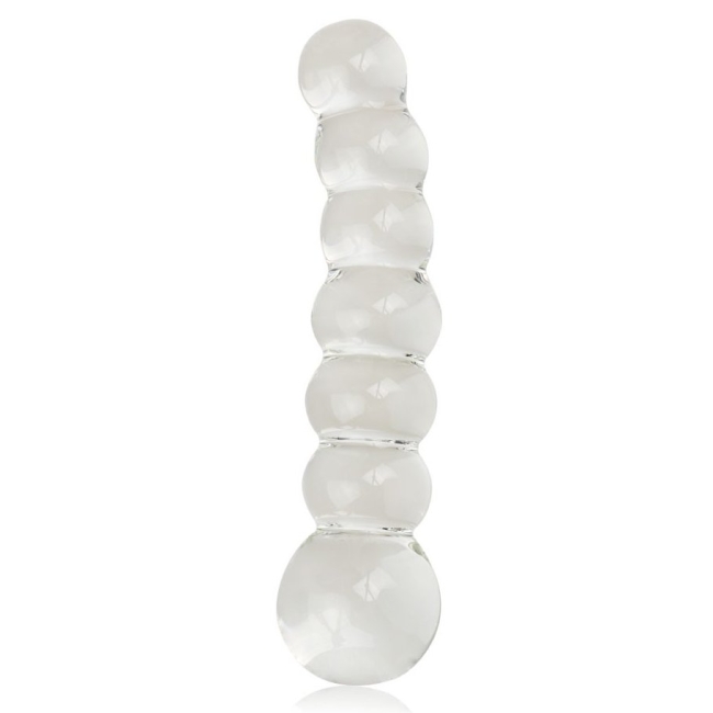 Lovetoy Glass Romance 17 Cm Anal ve Vajinal Cam Plug Dildo