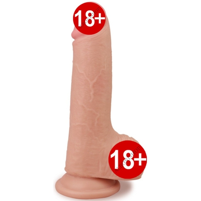 Lovetoy Kıkırdaklı Şekil Alabilen 21 cm Yumuşak Realistik Penis