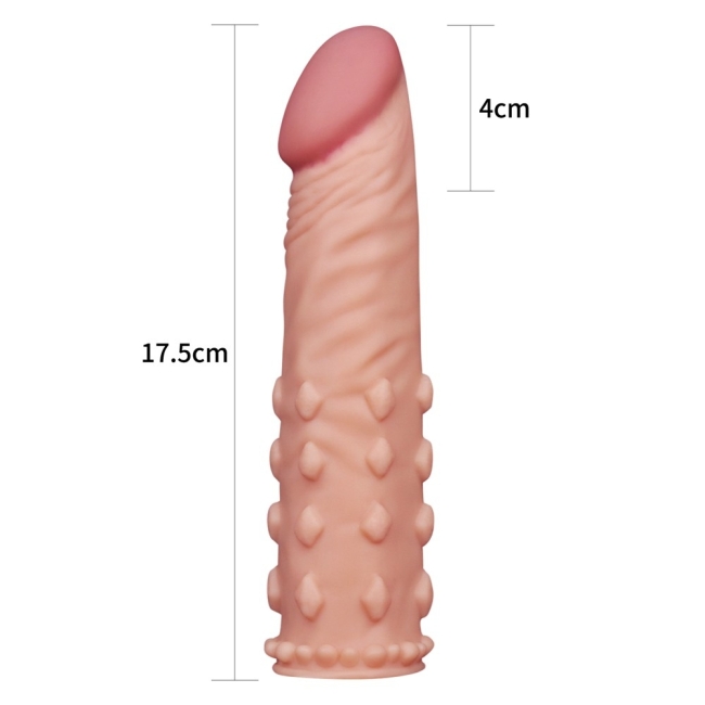 Lovetoy X-TENDER Realistik Penis Kılıfı-LV1054F