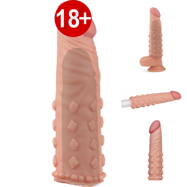 Lovetoy X-TENDER Realistik Penis Kılıfı-LV1054F