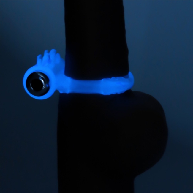 Lumino Güçlü Titreşimli Fosforlu Penis Halkası