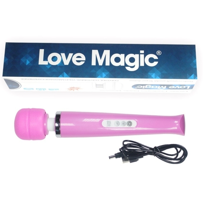 Magic Wand 20 Hızlı Şarjlı Pembe Masaj ve Orgazm Vibratör