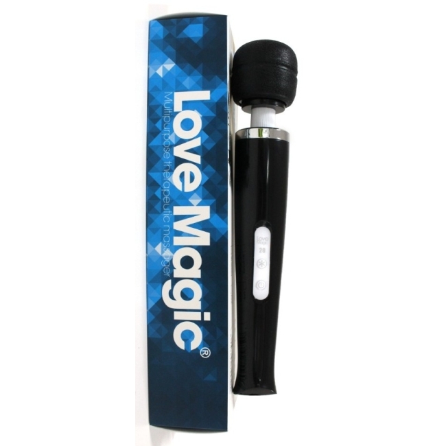 Magic Wand 20 Hızlı Şarjlı Siyah Masaj ve Orgazm Vibratör