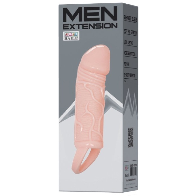 Men Extensıon Şık Silikon Yapıda Penis Kılıfı
