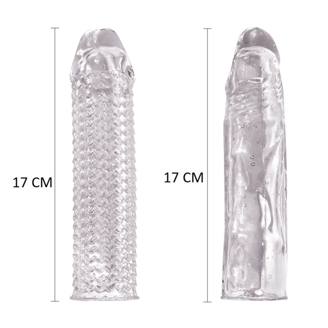 Morgan 4 Farklı Dokulu Yumuşak Silikon Penis Kılıf Seti