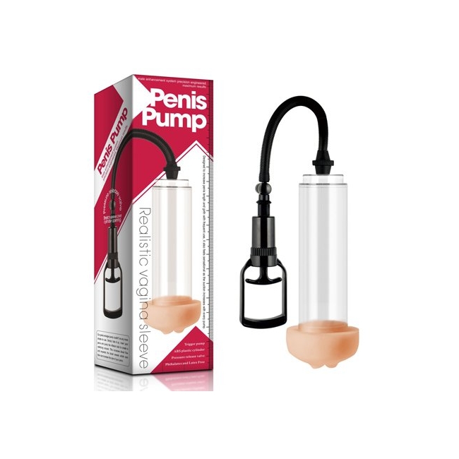 Penis Pump Vajina Başlıklı Penis Vakum Pompa 