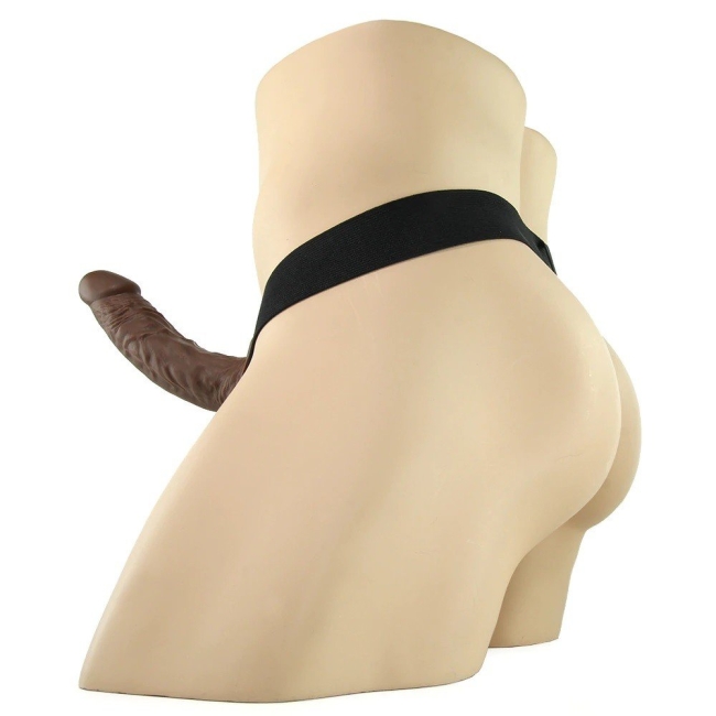 Pipedream Beginners Titreşimli Esmer Strap-On Kemerli Penis