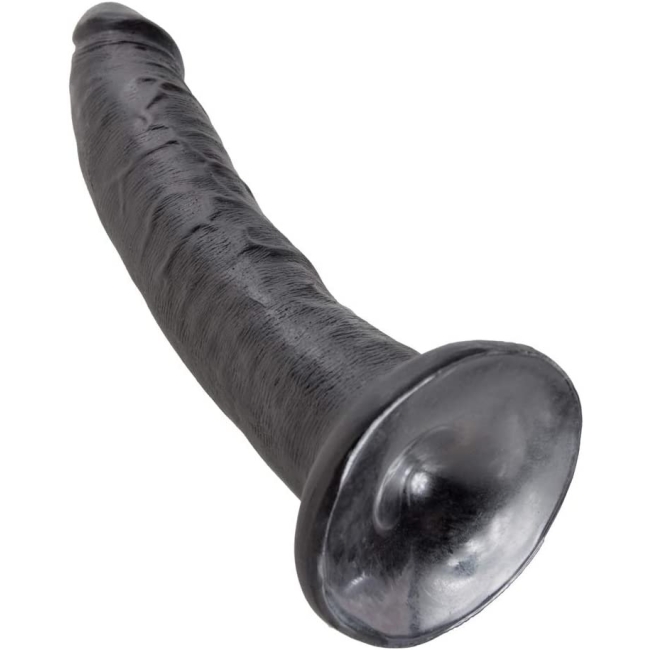 Pipedream King Cock 7 İnç Siyah Pealistik Penis Dİldo