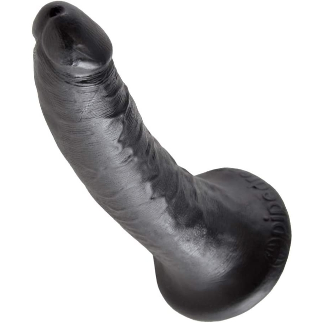 Pipedream King Cock 7 İnç Siyah Pealistik Penis Dİldo