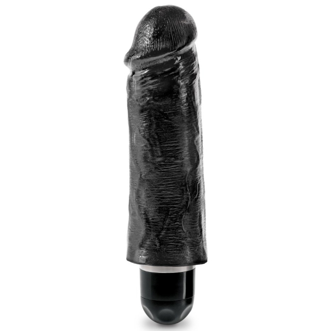 Pipedream King Cock Stiffy 13 Cm Siyah Realistik Vibratör