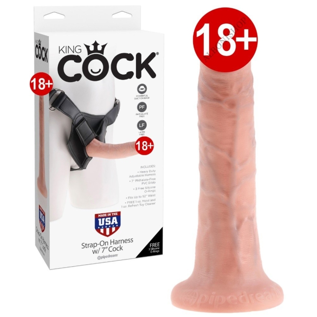 Pipedream Strap On Harness 20 Cm Belden Bağlamalı Realistik Penis