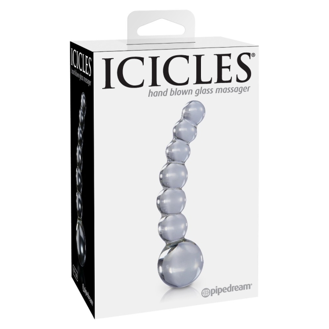 Pipedream Icicles No.66 Vajinal ve Anal Boğumlu Dildo