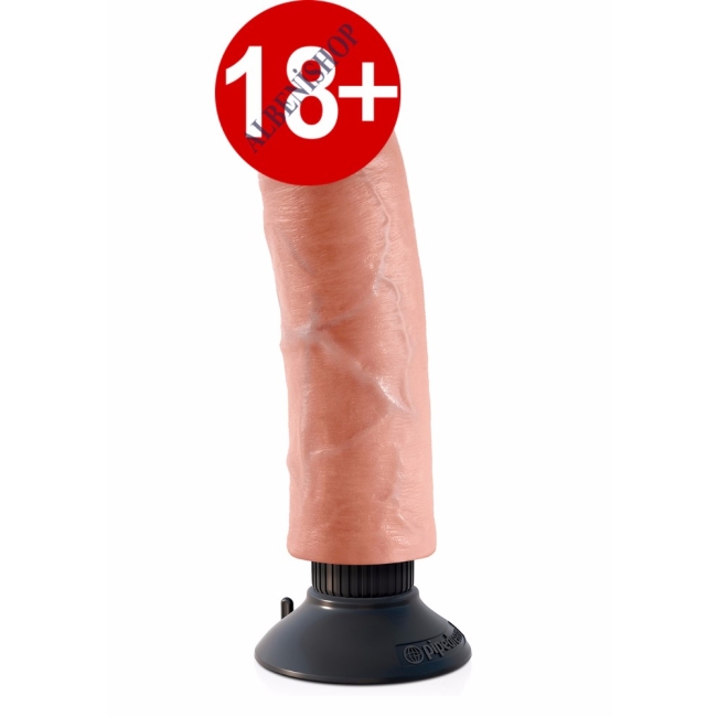 Pipedream King Cock Bükülebilir 20 Cm Realistik Vantuzlu Vibratör Dildo