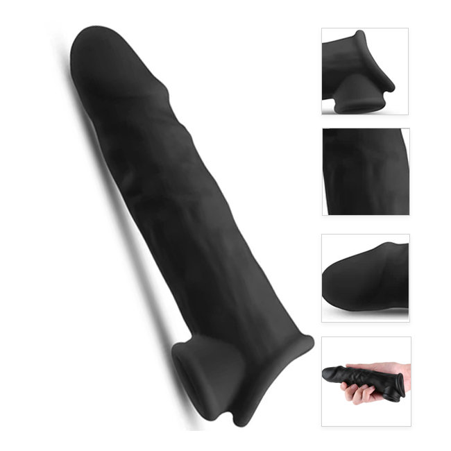 Renegade Annex Thin 19 Cm Siyah Realistik Penis Kılıfı