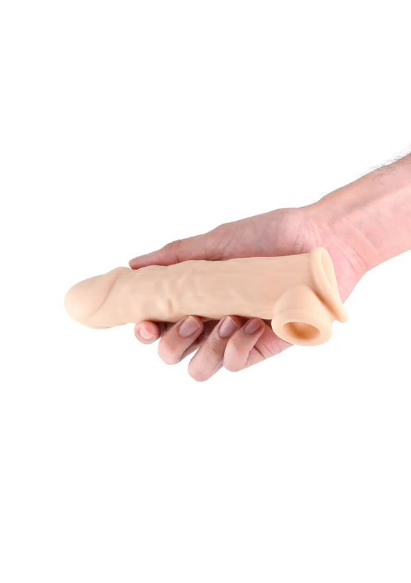 Renegade Annex Thin 19 Cm Testis Tutuşlu Gerçekçi Penis Kılıfı