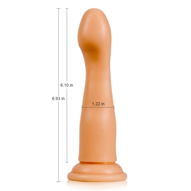 Robins Titreşimli 17 Cm Anal ve Vajinal Realistik Dildo Penis