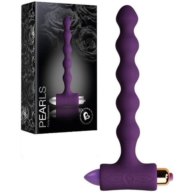 Rocks-Off Petite Sensations Pearls Titreşimli Anal Plug
