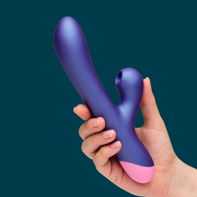 ROMP Pulse Titreşimli Ve Emişli Rabbit Klitoris Uyarıcı Vibrator