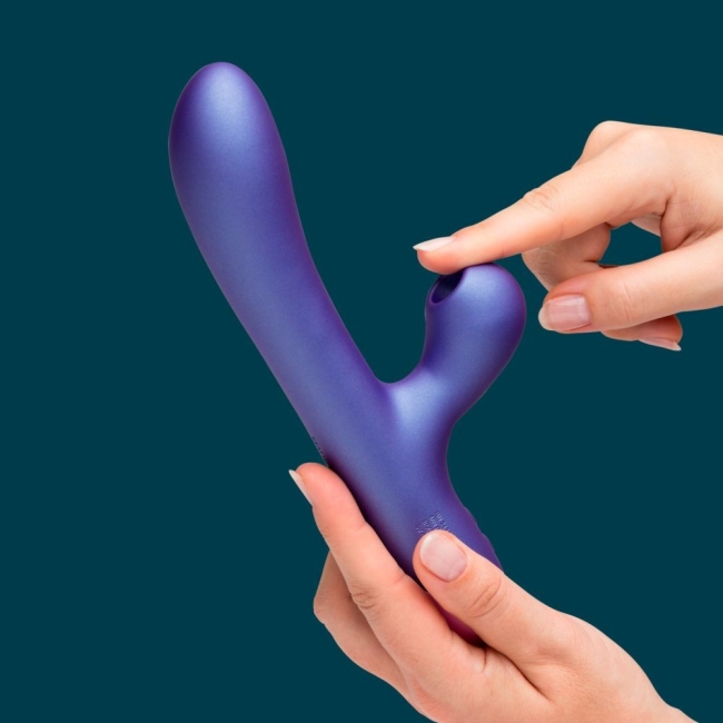 ROMP Pulse Titreşimli Ve Emişli Rabbit Klitoris Uyarıcı Vibrator