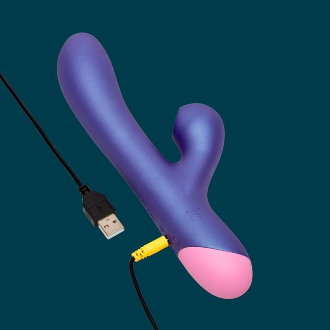 ROMP Pulse Titreşimli Ve Emişli Rabbit Klitoris Uyarıcı Vibrator