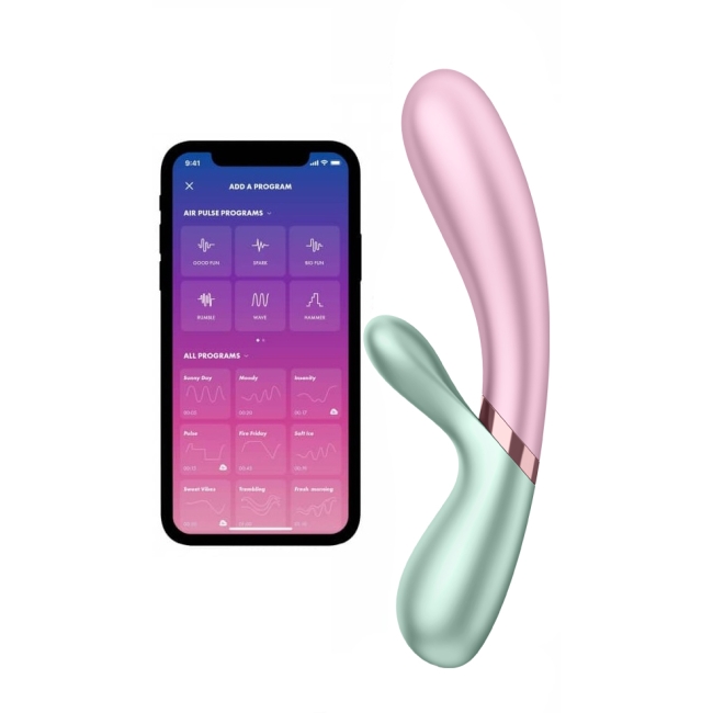 Satifyer Hot Lover Pink G-Bölgesi ve Klitoris Uyarıcı Telefon Kontrollü Isıtmalı Vibratör