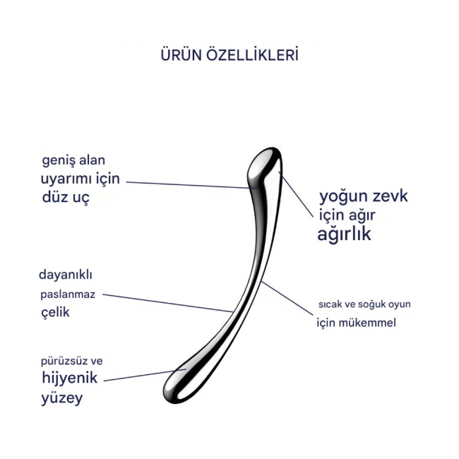 Satisfyer Cosmic Crest 1 Çelik Dildo