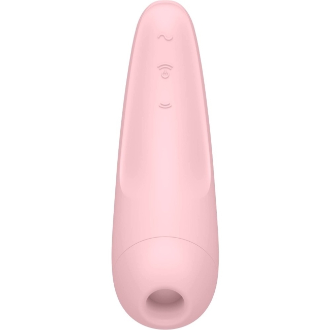 Satisfyer Curvy 2+ Pink Klitoris Stimülatörü ve App Kontrol Titreşimli Vibratör