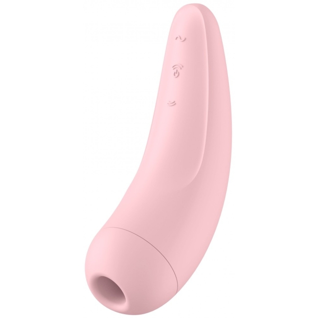 Satisfyer Curvy 2+ Pink Klitoris Stimülatörü ve App Kontrol Titreşimli Vibratör