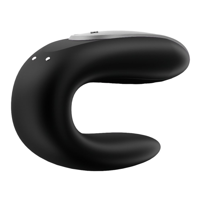 Satisfyer Double Fun Black Telefon Kontrollü Çiftlere Özel Vibratör