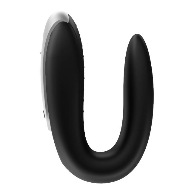 Satisfyer Double Fun Black Telefon Kontrollü Çiftlere Özel Vibratör