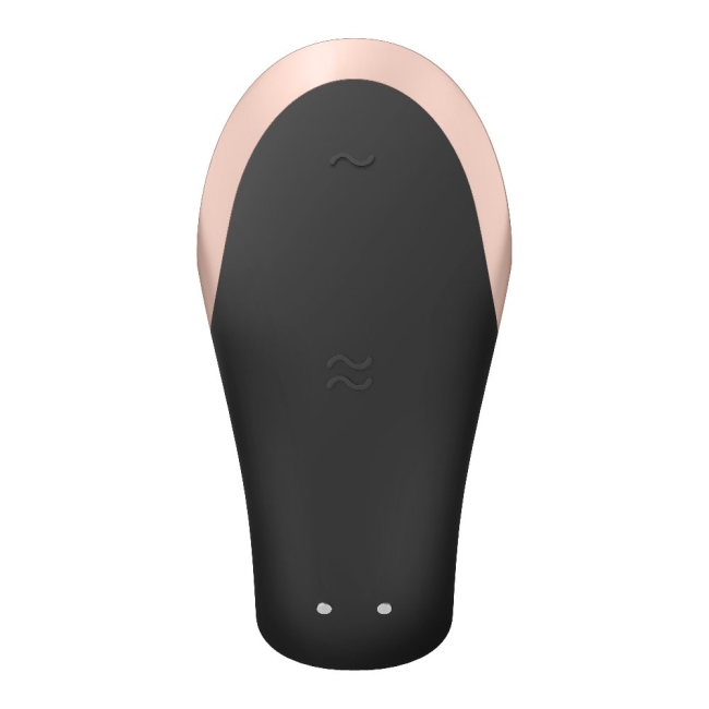 Satisfyer Double Love Black Telefon Kontrollü Çiftlere Özel Vibratör