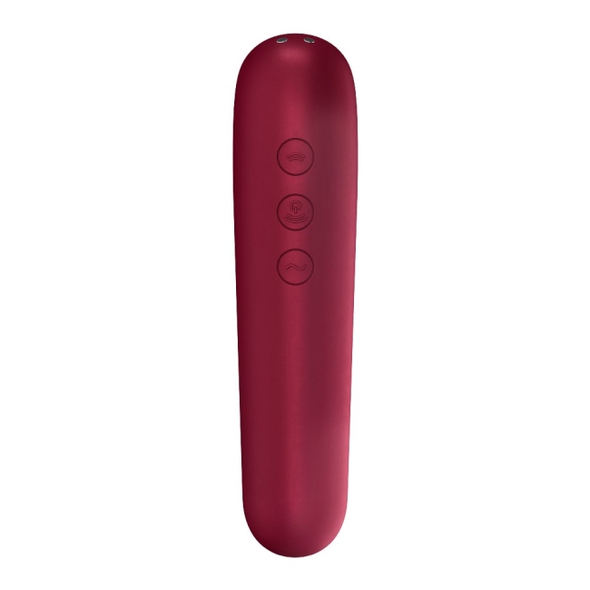 Satisfyer Dual Love 11 Modlu Titreşim ve Emiş Yapabilen Telefon Uyumlu Vibratör