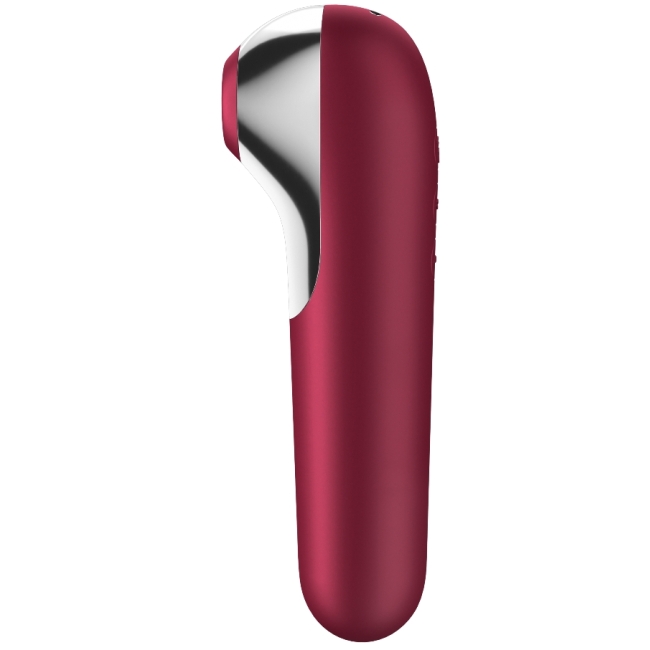 Satisfyer Dual Love 11 Modlu Titreşim ve Emiş Yapabilen Telefon Uyumlu Vibratör