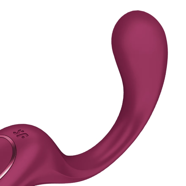 Satisfyer G for Goddess 2 G Bölgesi Uyarıcılı Vibratör Bordo