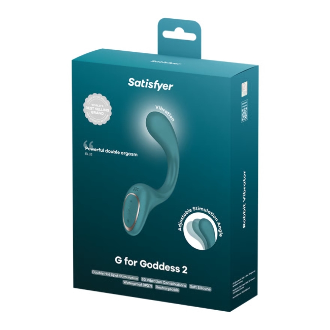 Satisfyer G for Goddess 2 G Bölgesi Uyarıcılı Vibratör Yeşil