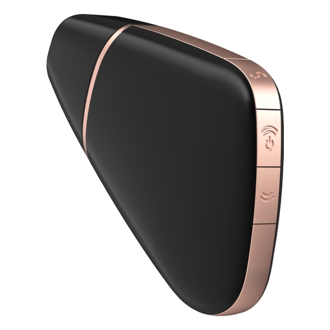 Satisfyer Love Triangle Black Klitoris Stimülatörü ve App Kontrol Titreşimli Vibratör
