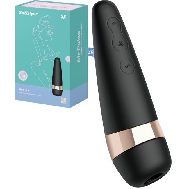 Satisfyer Pro 3+ Klitoral Smilasyon ve Titreşimli Vibratör