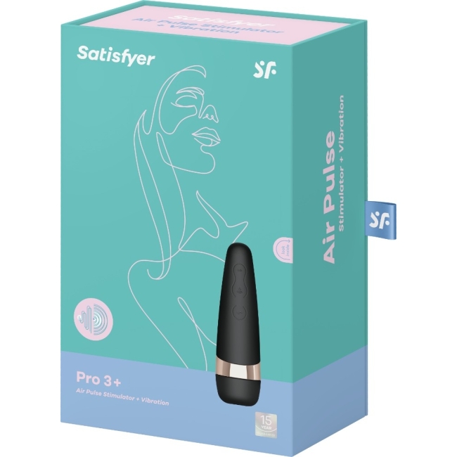 Satisfyer Pro 3+ Klitoral Smilasyon ve Titreşimli Vibratör