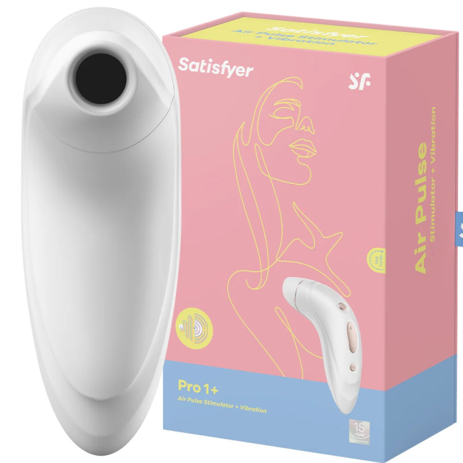 Satisfyer Pro Plus Titreşimli ve Emiş Yapabilen Vibratör (KUTUSU AÇILMIŞ ÜRÜN)