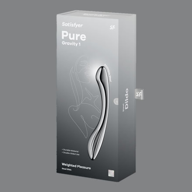 Satisfyer Pure Gravity 1 Çelik Dildo