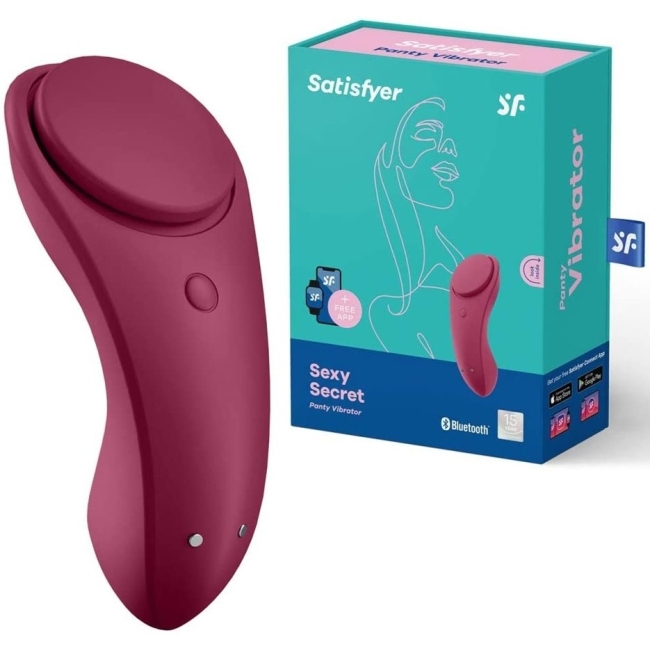 Satisfyer Sexy Secret Telefon Uyumlu Giyilebilen Vibratör