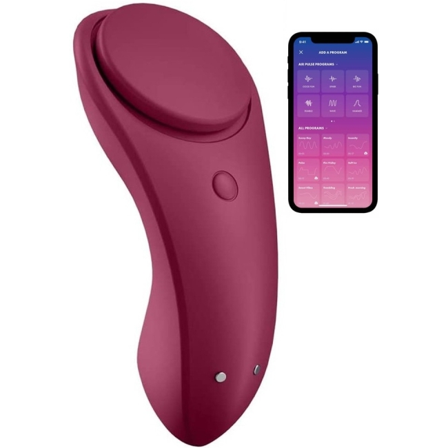 Satisfyer Sexy Secret Telefon Uyumlu Giyilebilen Vibratör