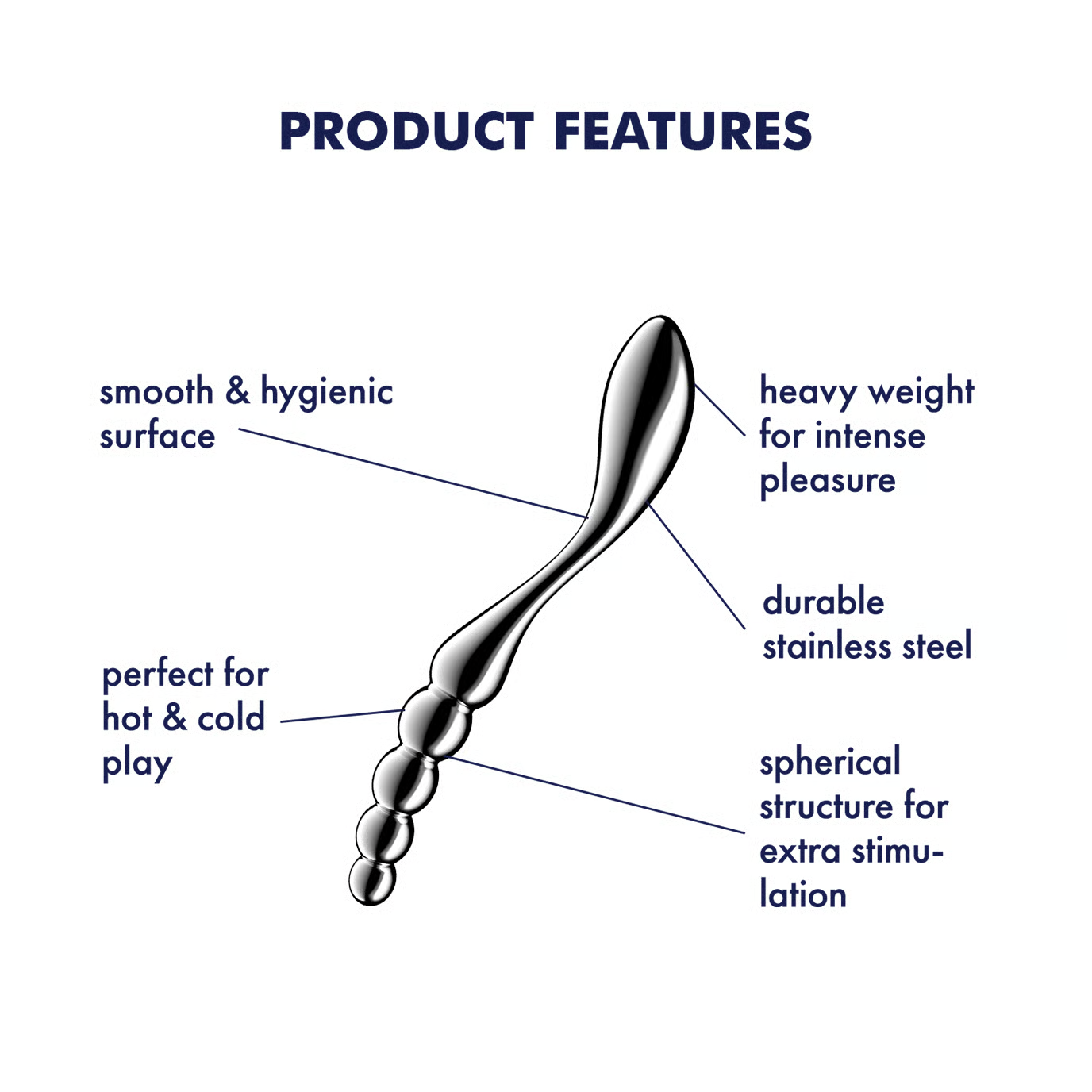 Satisfyer Star Force 1 Çelik Dildo